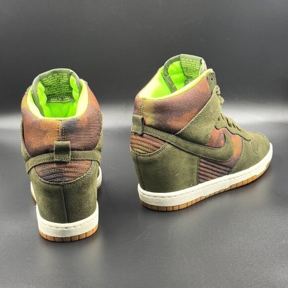 Nike Dunk Sky Hi Wedge 'Camo' - Rare - Picture 1 of 10